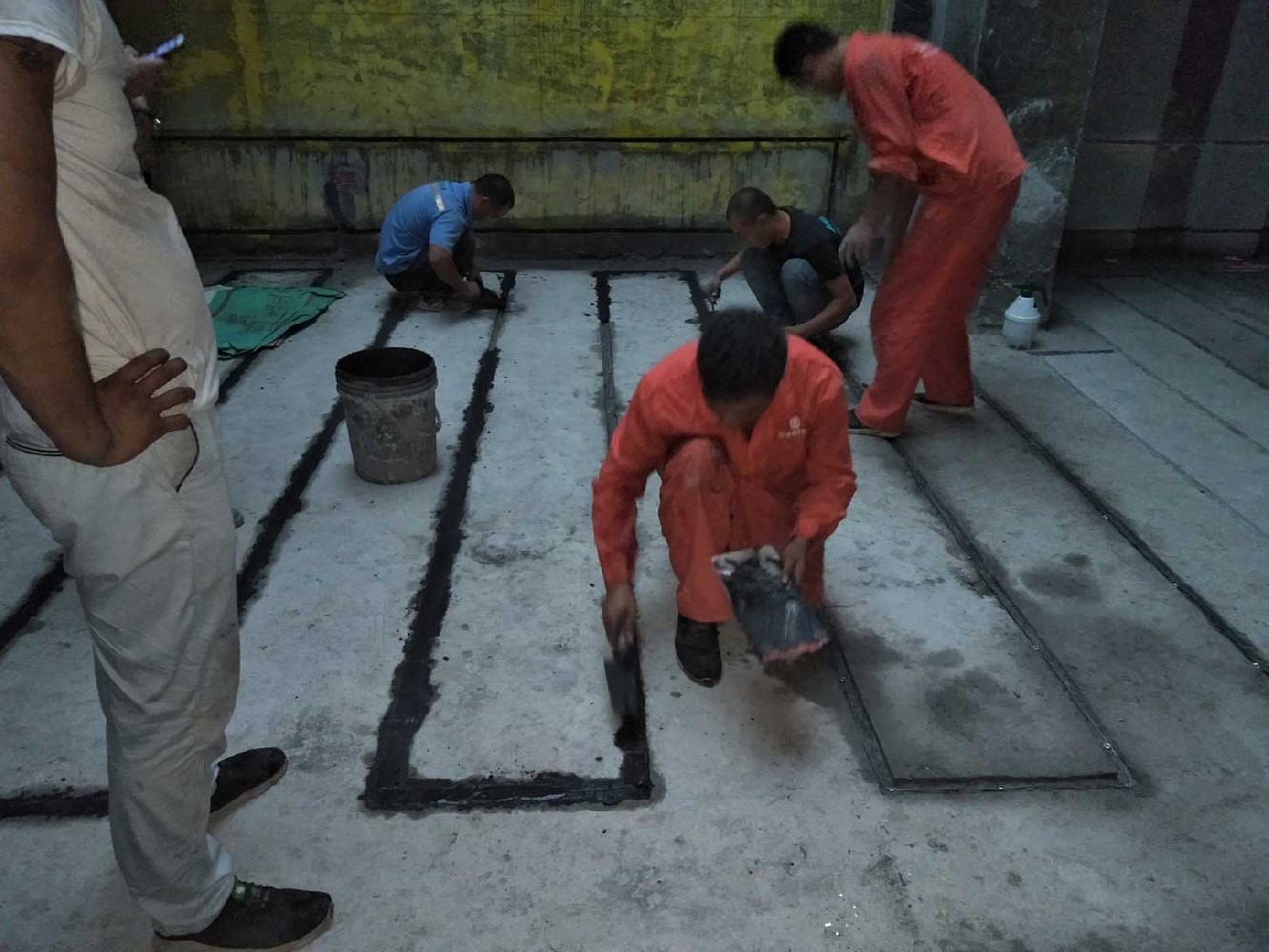 温州乐清悦荣府别墅地下室防水防潮