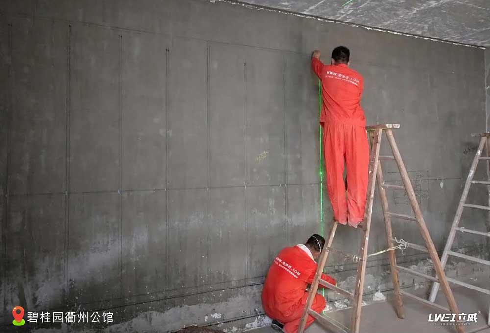 衢州碧桂园公馆别墅地下室电渗透防潮系统施工案例