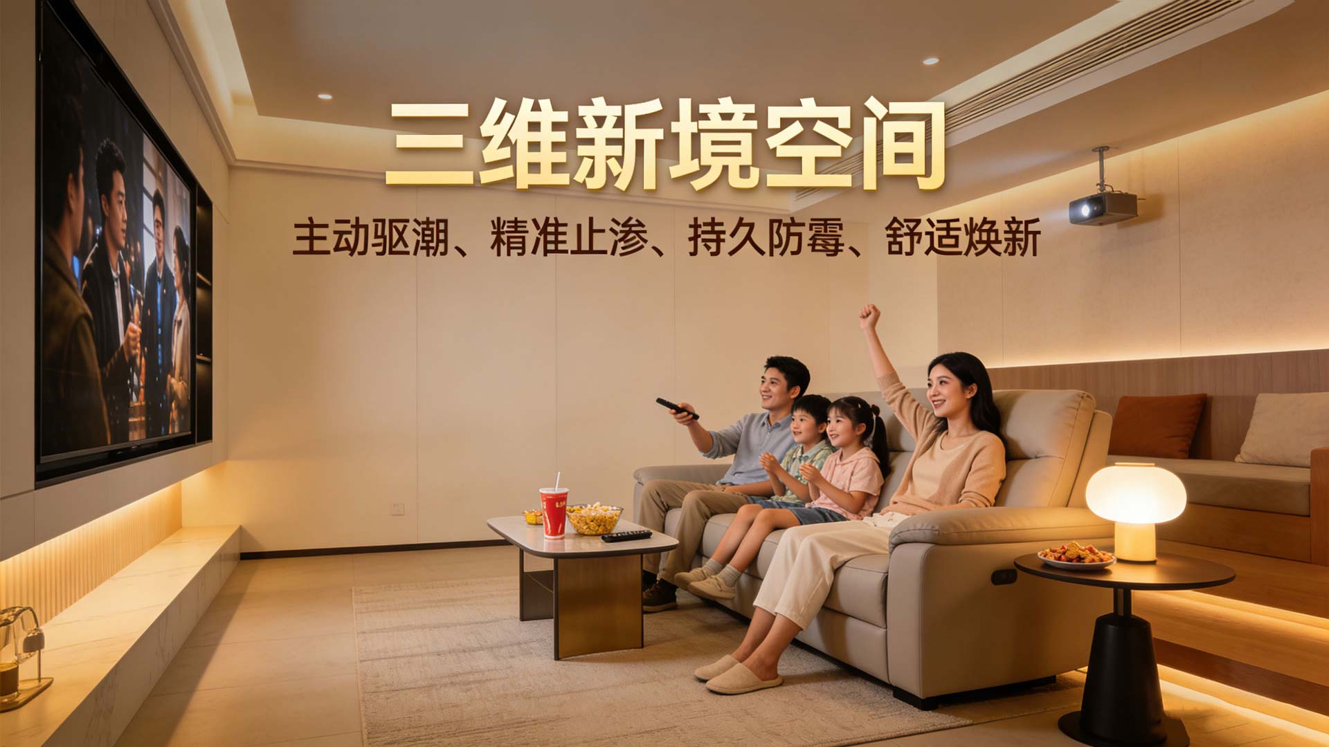 立威三维新境空间 | 浙江高端住宅地下室防水防潮防霉 - 立威防潮官网